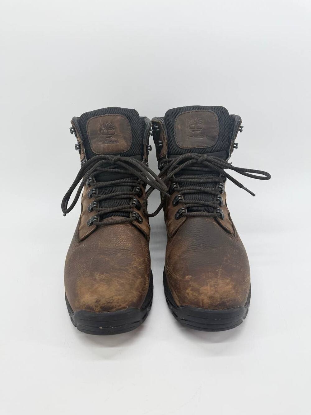 Timberland 9530R Men's Brown Leather TimberDry Hiking Boots US 9 Lace Up